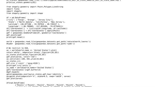 What is the unit of measurement of the distance between two points using geopandas distance... смотреть онлайн