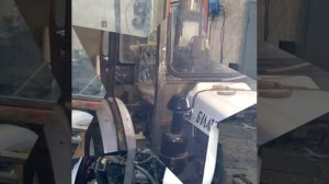 самодельная кабина на мототрактор.