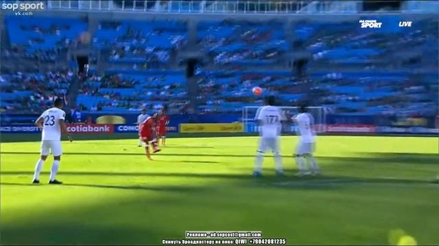 Сильнейший удар по воротам Куба – Гватемала Золотий кубок КОНКАКАФ смотреть онлайн