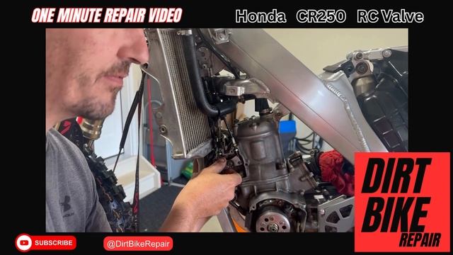 Honda CR250 RC Valve Adjustment (2002-2007)