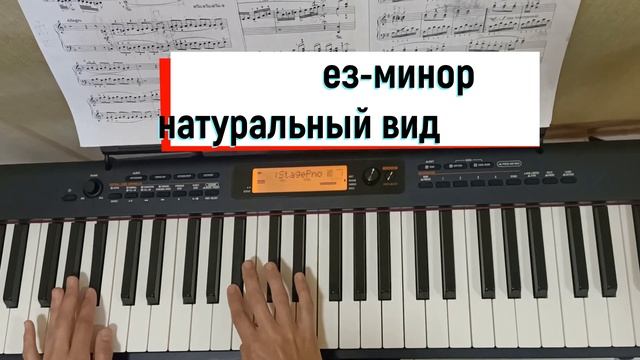 Гамма До диез мажор. Гамма ля диез минор (3 вида). На фортепиано. Аппликатура. С нотами бесплатно смотреть онлайн