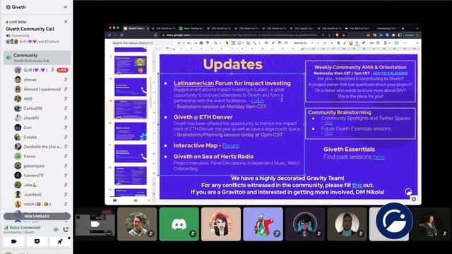 Giveth Livestream - Community Call - December 22th, 2022 - Featuring Regen Foundation смотреть онлайн
