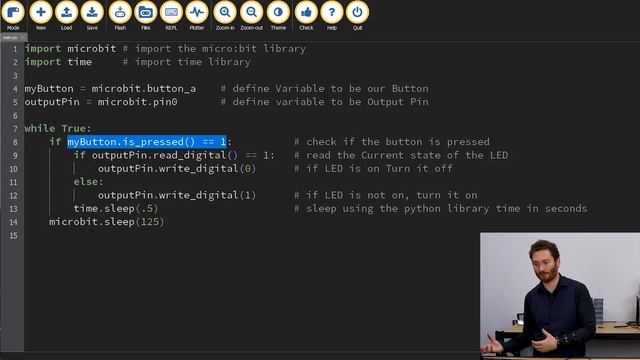 MicroPython for Micro:bit - Hello World смотреть онлайн