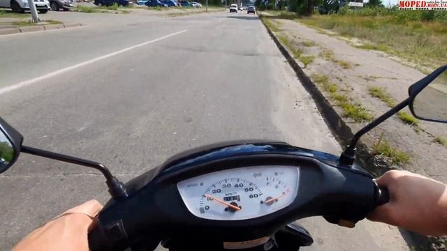 скутер Honda Dio Af34 без пробега по Украине + тест смотреть онлайн