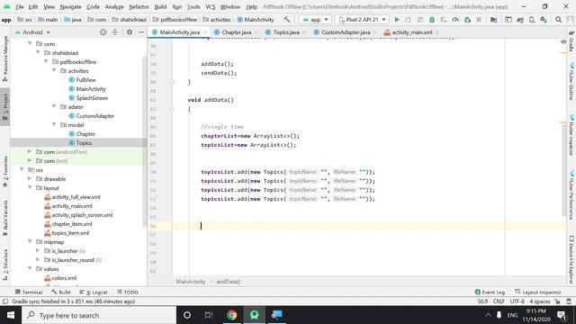 PDF show in expandable listview in android Studio || Part 6 || Admob App 21 смотреть онлайн