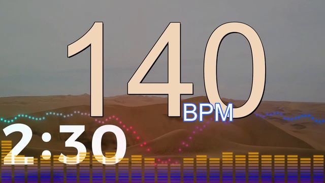 140BPM　Back Beat①　5minutes Drums Metronome смотреть онлайн
