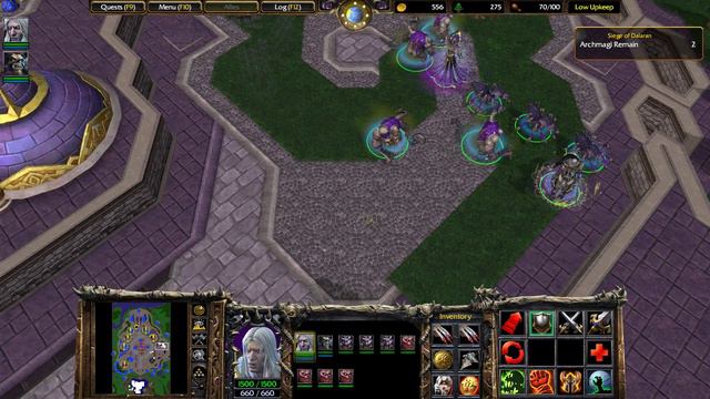 Warcraft 3 Reforged | Undead Campaign | Chapter Seven The Siege of Dalaran смотреть онлайн