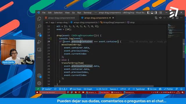 Explorando el CDK Drag & Drop en Angular смотреть онлайн