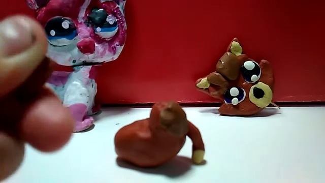 LPS как сделать белку из пластилина 2 часть смотреть онлайн