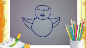 Рисовалки для детей 4-5 лет Давай нарисуем Цыпленка