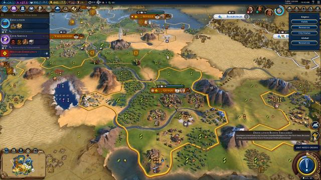 SB Plays Civilization 6: Gathering Storm 04 - Direction смотреть онлайн