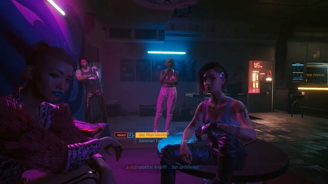 CYBERPUNK 2077 JUDY ALVARES All Dialog opportunities Sidequest Deutsch смотреть онлайн