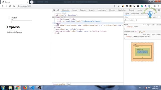 شرح Node js بالعربي | الدرس الثامن عشر Jade template | أكاديمية إمام смотреть онлайн