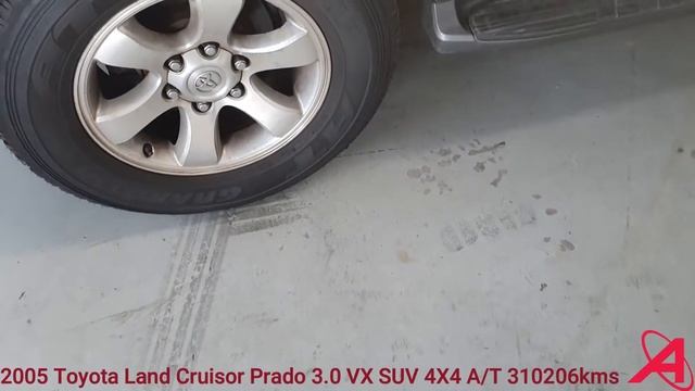 2005 Toyota Land Cruisor Prado 3.0 VX SUV 4X4 A/T on auction смотреть онлайн