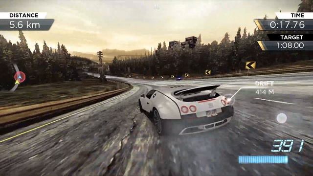 Modded Bugatti finishes first. NFS Most Wanted mobile смотреть онлайн