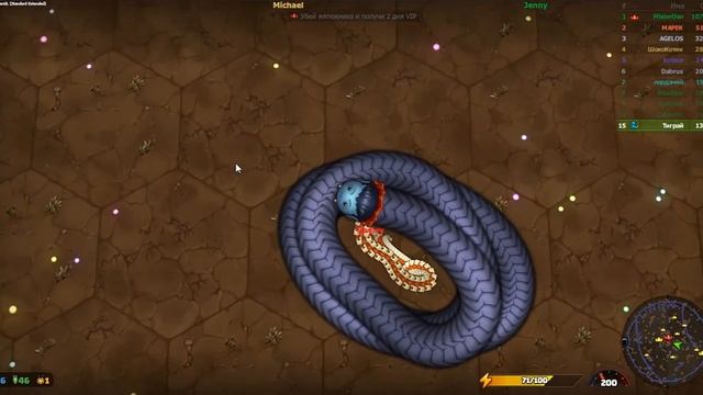 LITTLE BIG SNAKE IO Маленькая Большая Змея НОВАЯ ОНЛАЙН ИО ИГРА # 4 смотреть онлайн