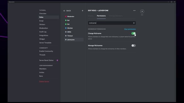 How to Stop Discord Server Members from Changing Nickname смотреть онлайн