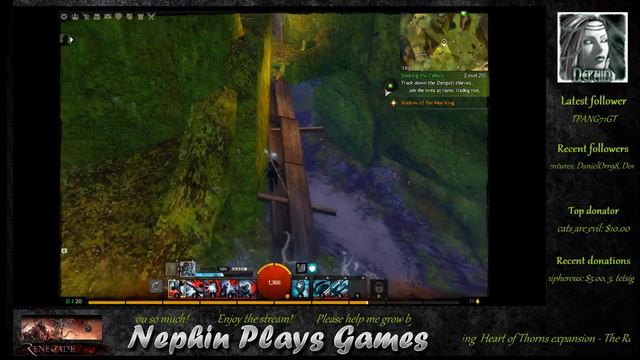 Guild Wars 2 - Exploring the Heart of Thorns expansion - The Revenant class Part 6 смотреть онлайн