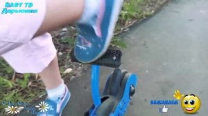 Педальный??? детский самокат. Инерционный самокат с цепным приводом.