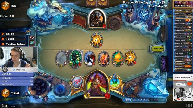 Double Prince Rogue Is Pretty Insane: 75% Winrate In Legend смотреть онлайн