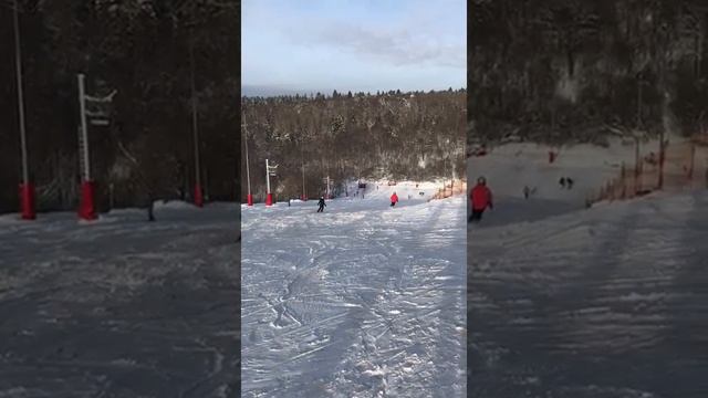 Горные лыжи в Красногорске смотреть онлайн