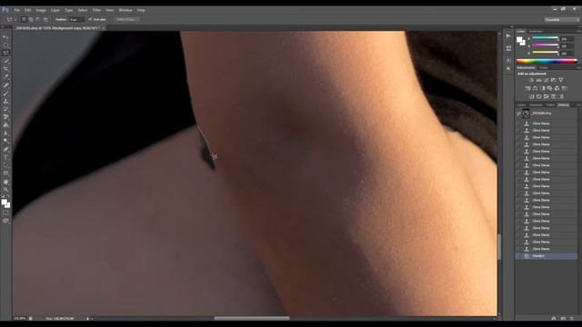 Simple Retouch Girls Body