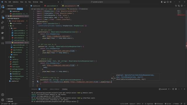 Simple REST API with NestJS, Axios & RxJS | [Reupload - better readable] смотреть онлайн