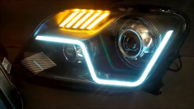 VW AMAROK - YENILENMISH TUNING FARALAR смотреть онлайн