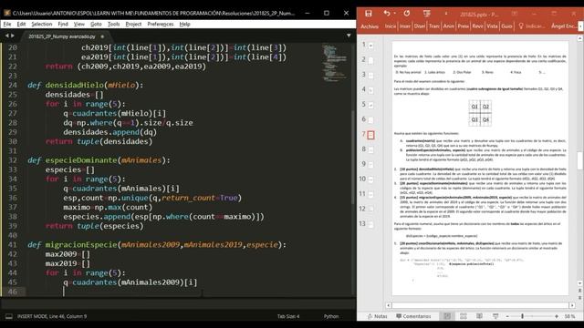 4.2. Ejercicio Archivos, Funciones y Numpy 2 PARTE (20182S 2P) смотреть онлайн