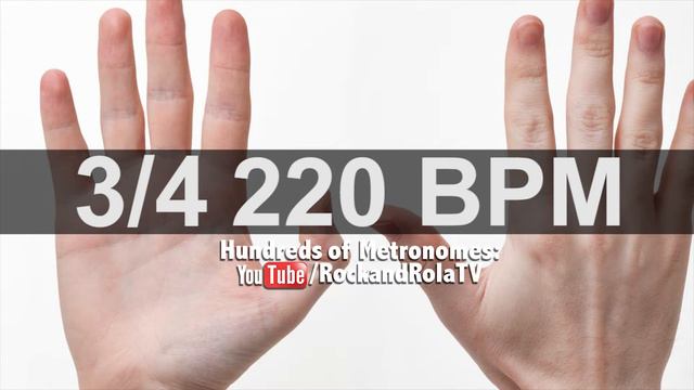 🔴 220 BPM Applause Metronome смотреть онлайн