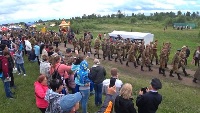 Международный Военно-Исторический фестиваль Сибирский огонь 2019. смотреть онлайн