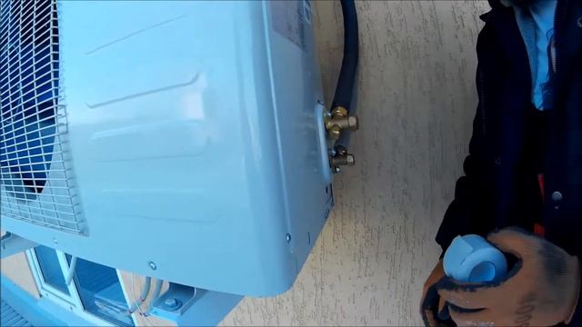 Установка потолочного касетного кондиционера от а, до я, типа "фанкойл" (часть-2). смотреть онлайн