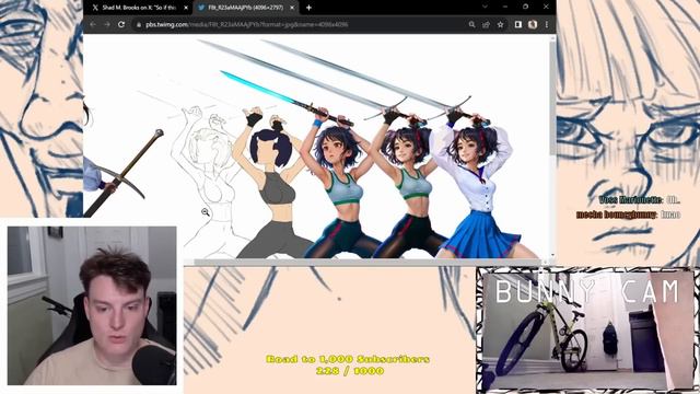 Shadiversity's SUS AI "art" смотреть онлайн
