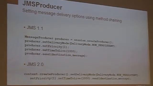 New JMS features in GlassFish 4.0 - London GlassFish User Group смотреть онлайн