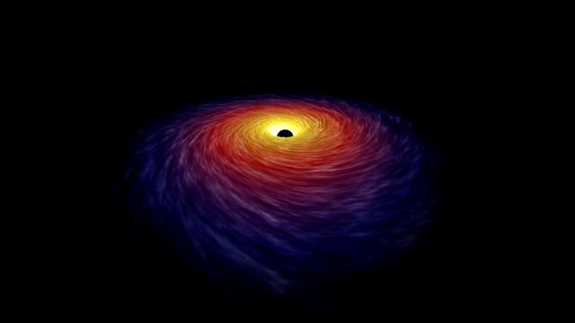 Черная дыра - 3D визуализация смотреть онлайн
