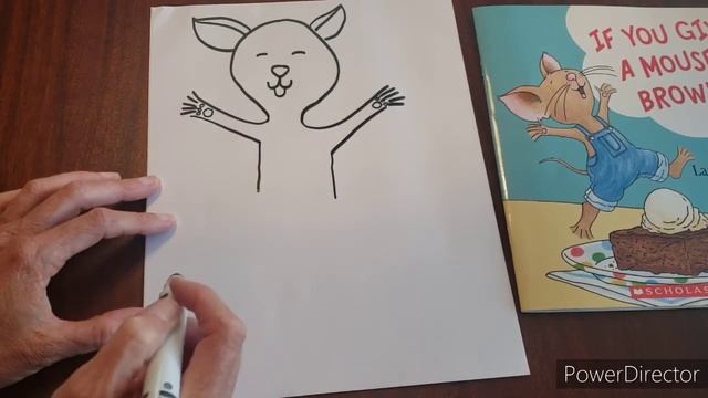 Guided Drawing- If You Give a Mouse a Brownie смотреть онлайн