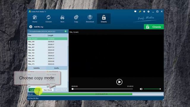Blu ray Cinavia Removal Video Demo - How to Remove Audio Watermark upon Blu-ray смотреть онлайн