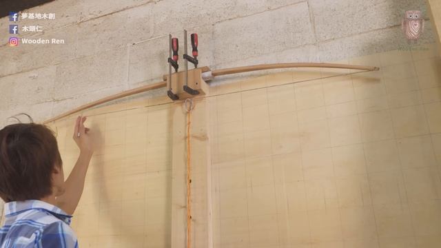 製作47磅的可拆卸竹弓 | 製弓 #064
