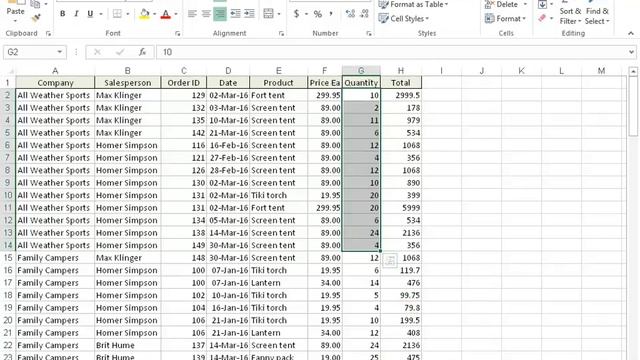 Excel 2016: Customize PivotTable смотреть онлайн