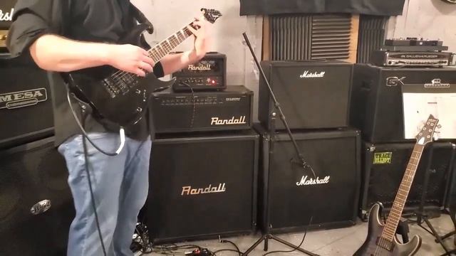 Randall vs Marshall Cab - Diavlo RD5H смотреть онлайн