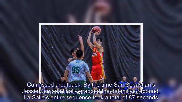 San Sebastian shuts down DLSU in BBI cagefest смотреть онлайн