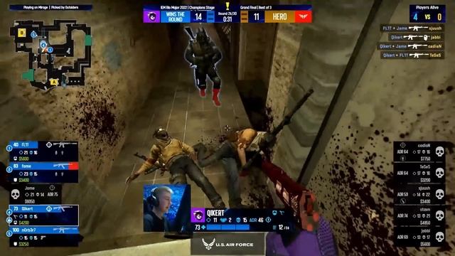 ФИНАЛ МАЖОРА!! - Outsiders vs Heroic | IEM RIO 2022 (CS:GO) смотреть онлайн