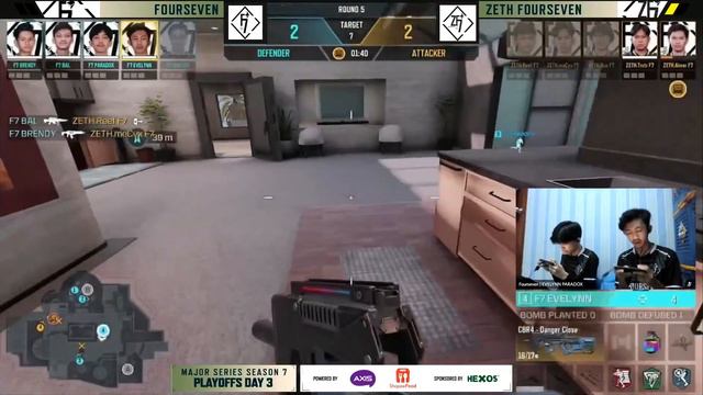 Major Series Season 7 - Playoffs Day 3 l Garena Call of Duty®: Mobile смотреть онлайн