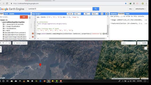 Supervised Image Classification and Export to Drive #Google Earth Engine смотреть онлайн