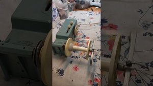 По просьбе покупателей - работа на электропрялке СССР