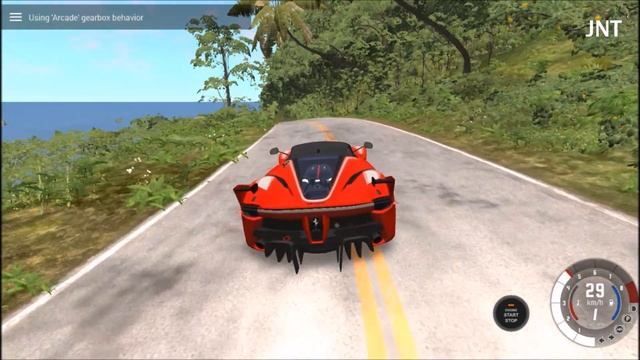 Ferrari FXX-K | BeamNG.Drive смотреть онлайн
