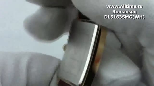 Мужские наручные швейцарские часы Romanson DL5163SMG(WH) смотреть онлайн