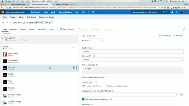 Building custom container images with VSTS and registering them with Azure Container Registry (ACR) смотреть онлайн