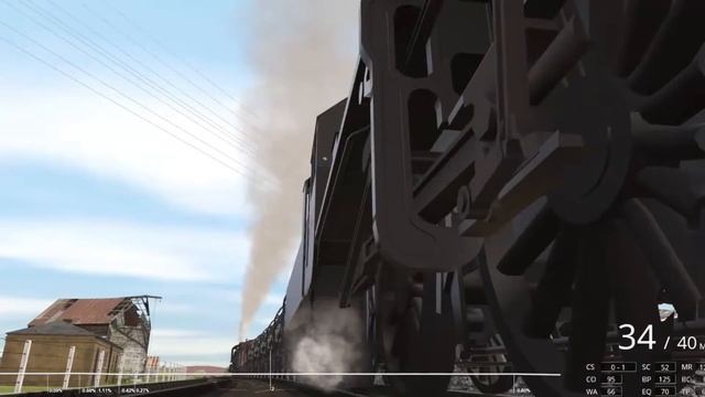 ICRR BLACK TRAINZ AND BULK FLOUR TANK - WELLSWORTH YARD! - TRAINZ RAILROAD SIMULATOR смотреть онлайн