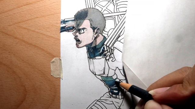 Drawing Connie Springer from Attack on Titan: The Final Season смотреть онлайн